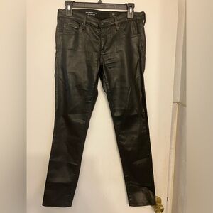 AG Adriano Goldschmied Black Skinny Pants